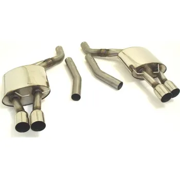 Tlumič výfuku 70mm Sportovní tlumič výfuku- Duplex BMW E63 M6 - s certifikátem ECE (861345D-X)