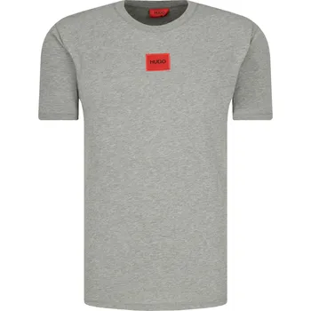 Pánské tričko HUGO Tričko Diragolino | Barva:šedý | Velikost:L