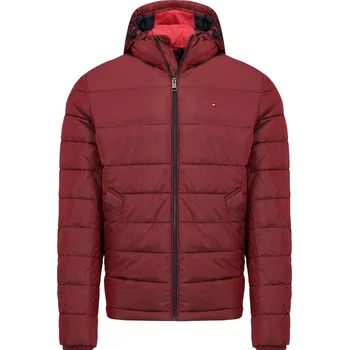 Pánská větrovka Tommy Hilfiger Bunda c two tone | Barva:vínový | Velikost:XXL