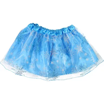 Karnevalový kostým DĚTSKÝ KOSTÝM TUTU SUKNĚ ZIMNÍ KRÁLOVSTVÍ