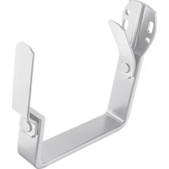 okap Hák hliníkový hranatý do krokve bílo hliníkový 330 mm