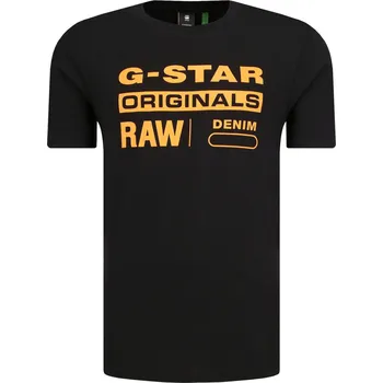 Pánské tričko G- Star Raw Tričko Graphic 8 | Barva:černý | Velikost:L