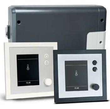 EOS EmoTec IR - bílá / stříbrná - řídící jednotka, regulace pro infrasaunu