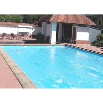 bazénová plachta Cornisun obdelník 3,7 x 5,5 m (2 nesvařené pruhy) - solární plachta + DÁREK + Doprava ZDARMA