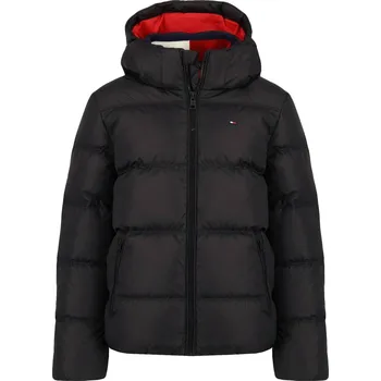 Dámská bunda Tommy Hilfiger Péřová bunda ESSENTIAL BASIC DOWN | Barva:černý | Velikost:128