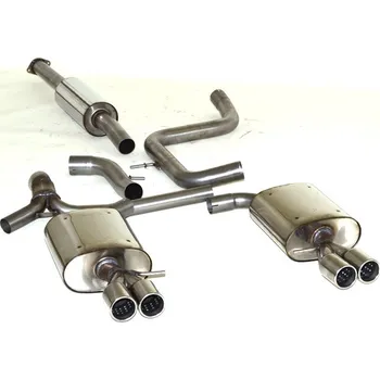 Výfuk pro motocykl 70mm Duplex Výfuk Ford S-Max - s certifikátem ECE (881236TD-X)