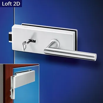 Dveřní kování ACT SERVIS ACT - Tipa Loft HR 2D Provedení: BB (pokojový klíč), Povrch: IN - nerez