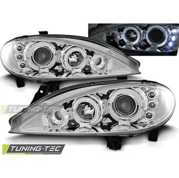 Přední světlomet PŘEDNÍ SVĚTLA RENAULT MEGANE 03.99-10.02 ANGEL EYES CHROM