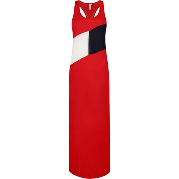 Dámské šaty Tommy Hilfiger Šaty CLB TANK | Barva:červený | Velikost:XS