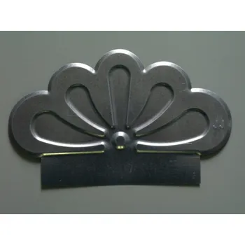 okap Štítek pozinkovaný antracit okrasný