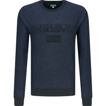 Pánská mikina Napapijri Mikina BIREL C | Barva:tmavě modrá | Velikost:M