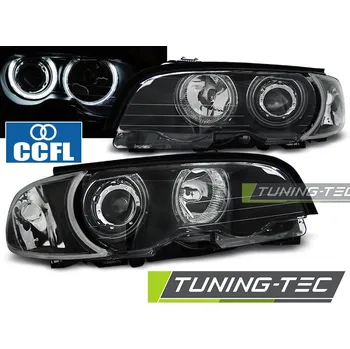 Přední světlomet PŘEDNÍ SVĚTLA ANGEL EYES CCFL ČERNÁ pro BMW E46 04.99-03.03 COUPE CABRIO