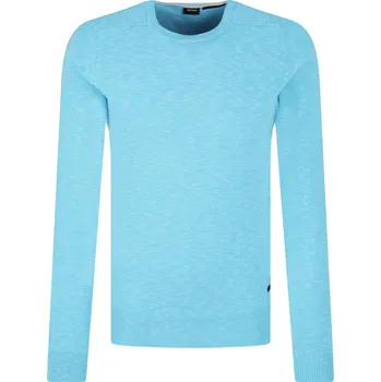 Pánský svetr BOSS CASUAL Svetr Kabiro | Barva:světlo modrá | Velikost:XXL