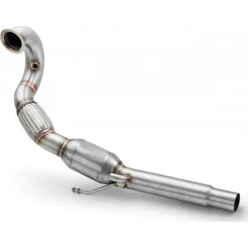 Výfuková trubka Downpipe pro VW GOLF VII GTI 2.0 TSI + Tlumič