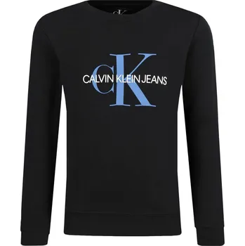 Pánská mikina CALVIN KLEIN JEANS Mikina monogram | Barva:černý | Velikost:116
