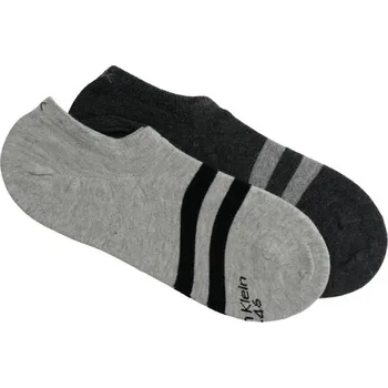 Pánské ponožky Calvin Klein Ponožky/kotníkové ponožky 2-pack | Barva:šedý | Velikost:43/46
