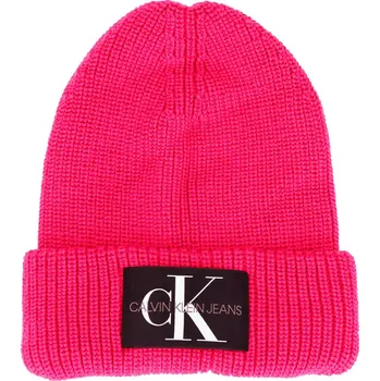 Módní doplněk CALVIN KLEIN JEANS Čepice | Barva:fuchsiový | Velikost:OS