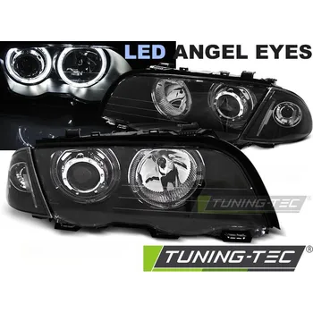 Přední světlomet PŘEDNÍ SVĚTLA ANGEL EYES LED ČERNÁ pro BMW E46 05.98-08.01 S/T