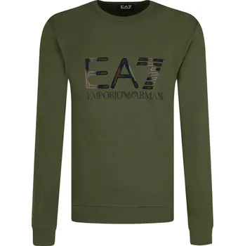 Pánská móda EA7 Mikina | Barva:khaki | Velikost:XXL