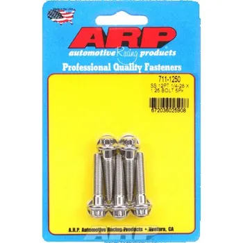 Šroub 1/4 "- 28 x 1.250 12pt SS šrouby" (5ks)