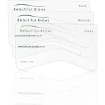 Beautiful Brows Šablony na obočí 6 typů