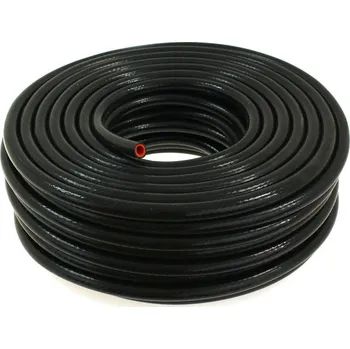 Zahradní hadice Silikonová podtlaková hadice 18mm vystužená, černá