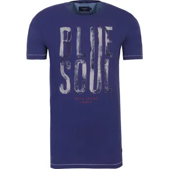 Pánské tričko Pepe Jeans London Tričko Walter | Barva:tmavě modrá | Velikost:M