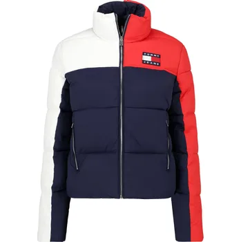 Tommy Jeans Bunda TJW COLORBLOCK | Barva:tmavě modrá | Velikost:M
