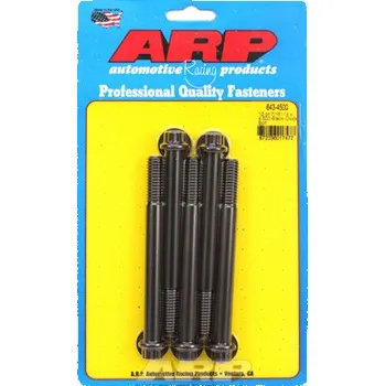 Šroub 7/16 "- 14 x 4.500 12pt černý oxid šrouby" (5ks)