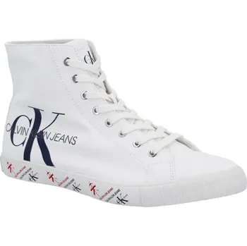 Pánské pantofle CALVIN KLEIN JEANS Tenisky ASTON | Barva:bílý | Velikost:45