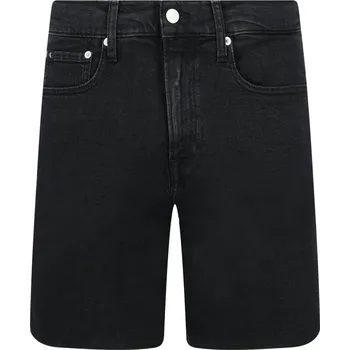 Pánské kraťasy CALVIN KLEIN JEANS Šortky STRAIGHT | Barva:černý | Velikost:38