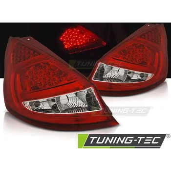 Zadní světlomet LED ZADNÍ SVĚTLA FORD FIESTA MK7 08-12 HB ČERVENÁ BÍLÉ LED