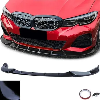 Tuning Spoiler lip předního nárazníku sport černá lesklá pro . BMW 3 Series G20 G21 od 18