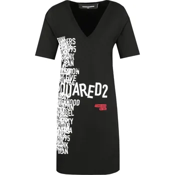 Dámské šaty Dsquared2 Šaty | Barva:černý | Velikost:S