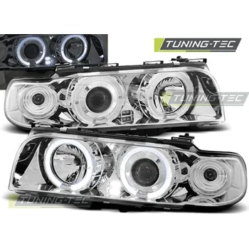 Přední světlomet PŘEDNÍ SVĚTLA ANGEL EYES CHROM pro BMW E38 06.94 - 08.98