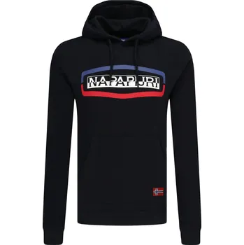 Pánská mikina Napapijri Mikina BOGY | Barva:tmavě modrá | Velikost:M