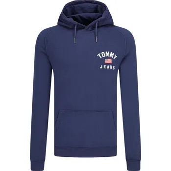 Pánské oblečení Tommy Jeans Mikina TJM GRAPHIC | Barva:tmavě modrá | Velikost:M