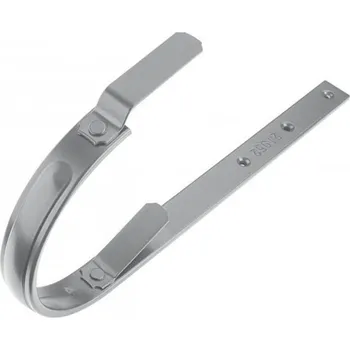 okap Hák hliníkový světle šedý 330/610 mm, pás. 28/7 mm