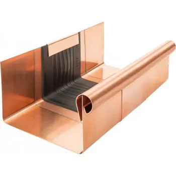 okap Žlab dilatační měděný r.š. 330 mm, délka 260 mm