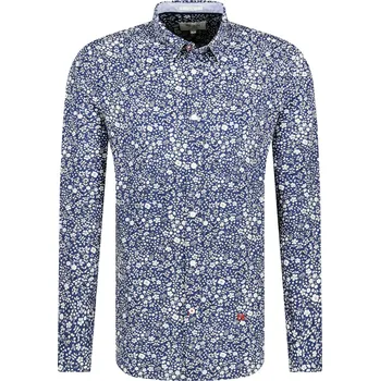Pánská košile Pepe Jeans London Košile KEVIN | Barva:modrý | Velikost:L