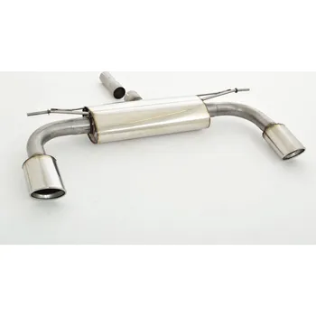 Tlumič výfuku Duplex sportovní tlumič výfuku (nerez) - s certifikátem ECE (971053D-X)