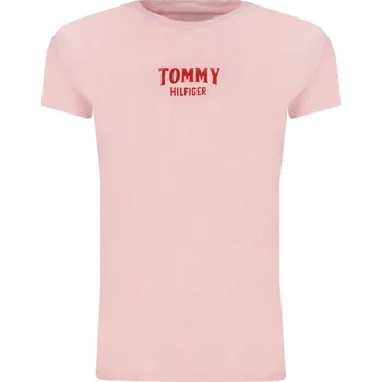 Pánské oblečení Tommy Hilfiger Tričko | Barva:růžová | Velikost:122