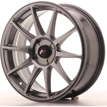 Alu kolo Japan Racing JR11 18x7,5 ET35-40 4H BLANK, Dark Hyper Black