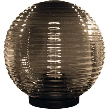 Venkovní osvětlení ACA Lighting venkovní svítidlo SPHERE akryl D250 kouřová AC.18272