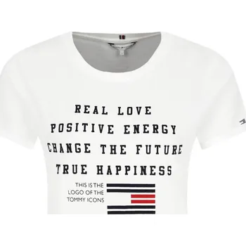 Dámské tričko Tommy Hilfiger Tričko TALITA | Barva:bílý | Velikost:S