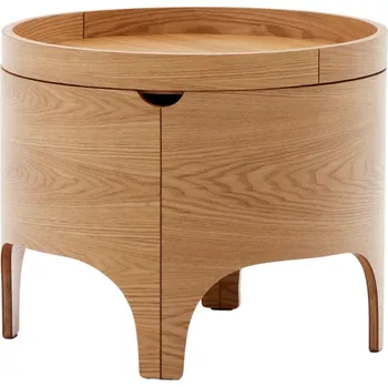 Noční stolek Dřevěný noční stolek Kave Home Octavia 55 cm