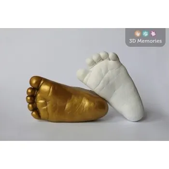 3D puzzle 3D Memories Barva pro kolorování 3D odlitků Bílá