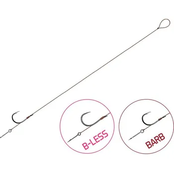 Nadväzec Delphin Proxi Sting / 6ks 12cm / 0,10mm / BARB #6 / Sting 5mm