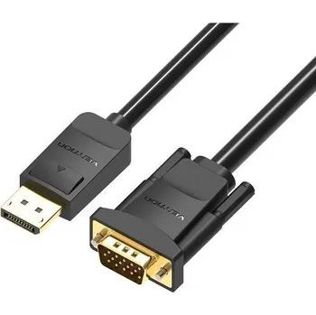 Datový kabel Vention DisplayPort (DP) to VGA Cable 3m Black