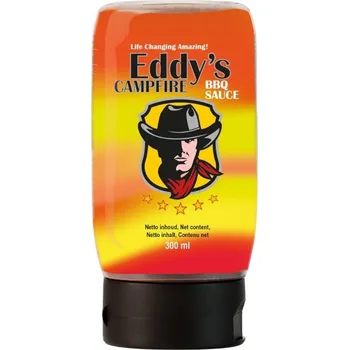 Omáčka BBQ grilovací omáčka Campfire BBQ sauce 300ml Eddy´s